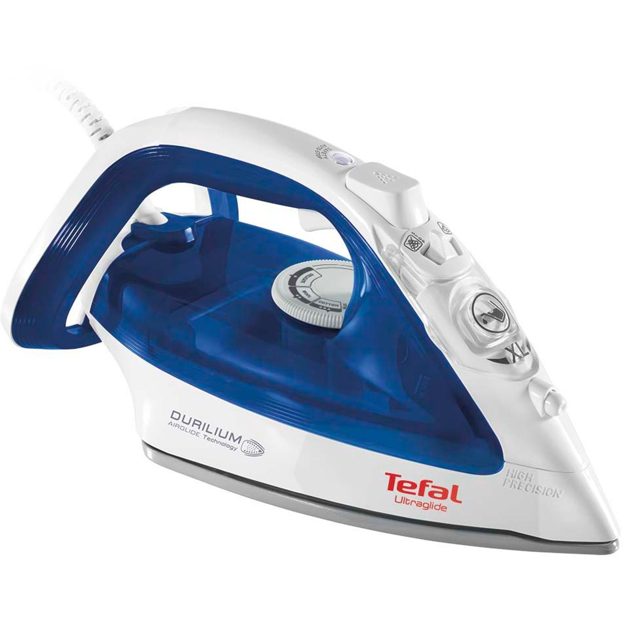 Tefal Ultraglide FV4090 2500 Watt Iron -Blue / White Review