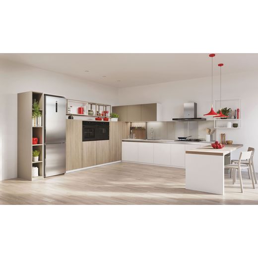 Hoover Electric Single Oven - Stainless Steel - Oven in kitchen
