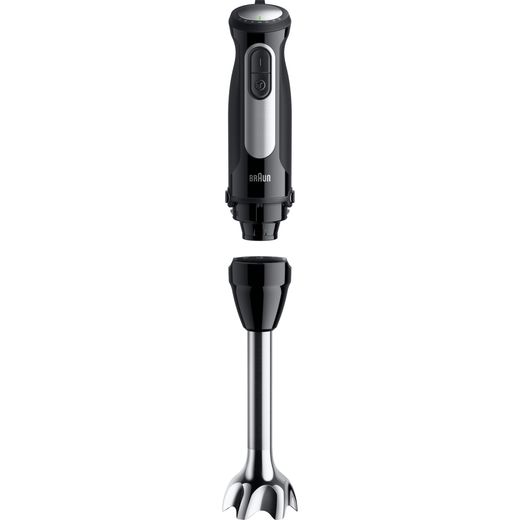 Braun MultiQuick 5 MQ55236M - Black - Front shot with head detached