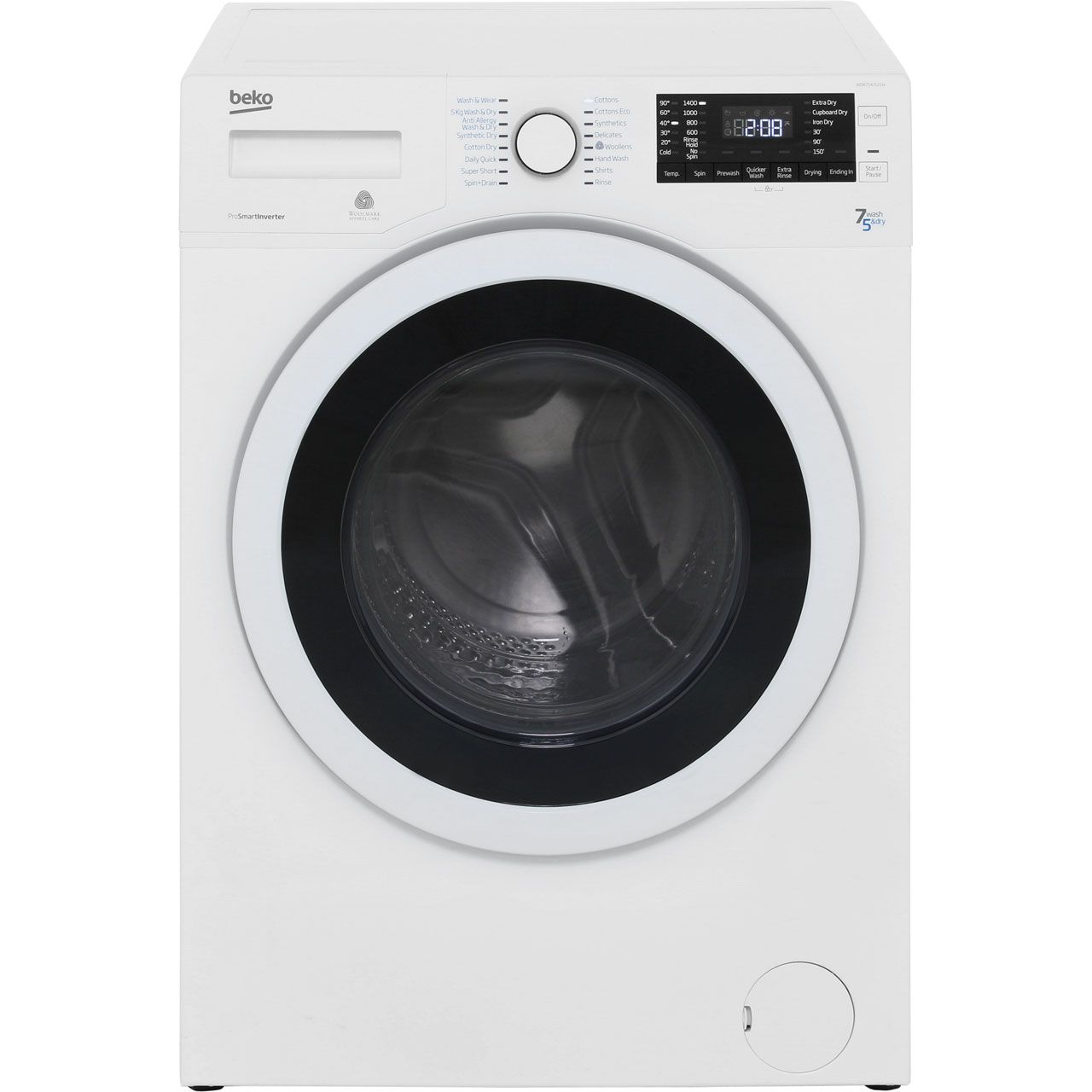 Beko WDR7543121W 7Kg / 5Kg Washer Dryer with 1400 rpm Review