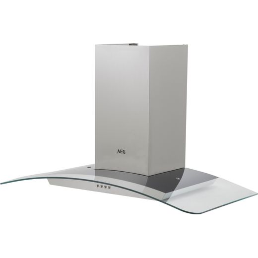 AEG DTB3953M 90 cm Chimney Cooker Hood - Stainless Steel
