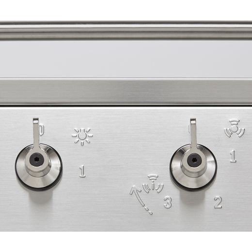 Smeg Classic KD100HXE 100 cm Chimney Cooker Hood - Stainless Steel