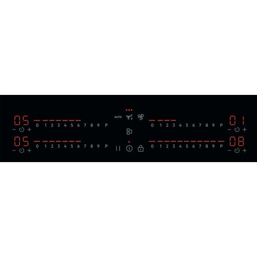 AEG TCH74B01CB 949598097 Induction Hob - Black - Close up control panel shot