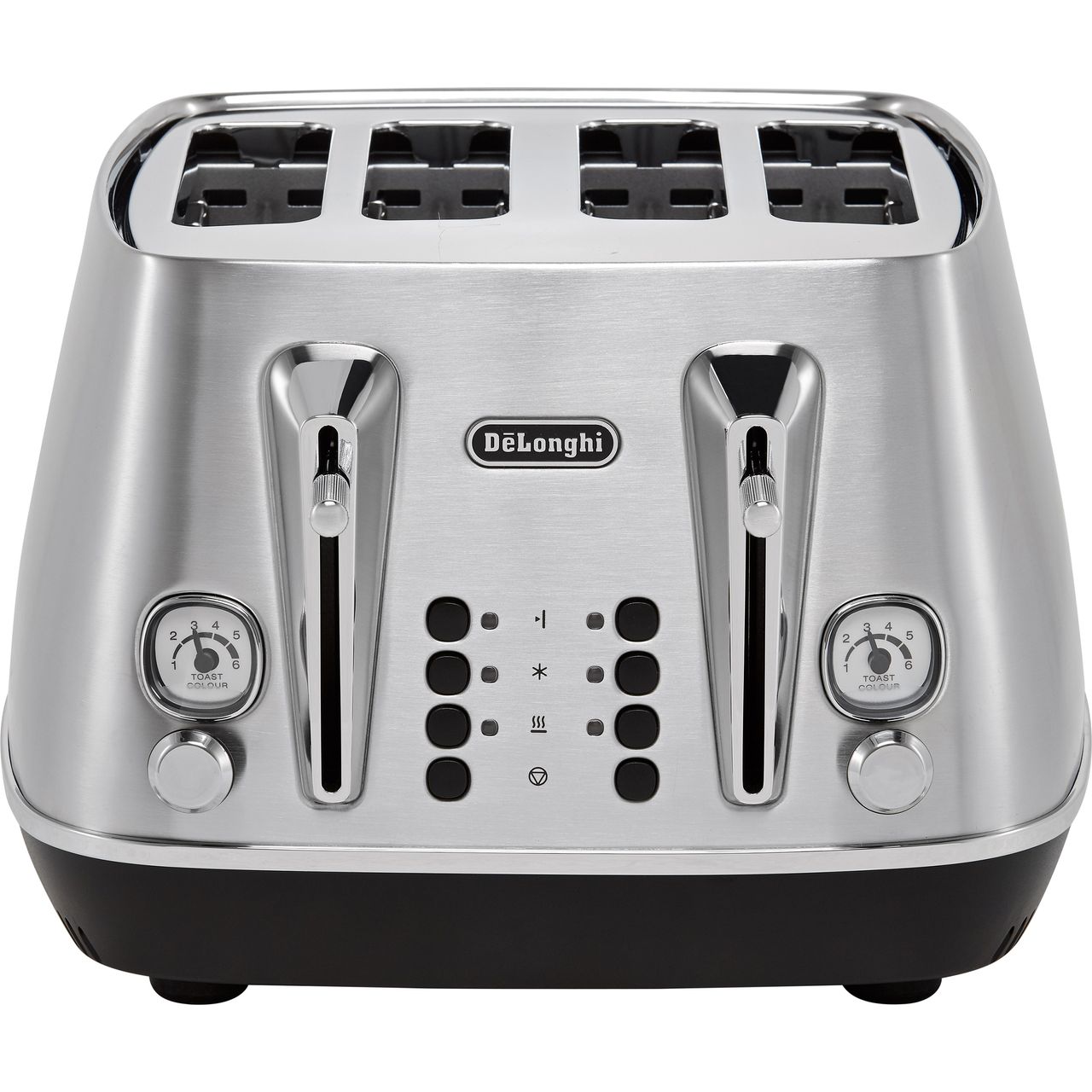Best Buy: DeLonghi 4-Slice Wide Slot Toaster Stainless-Steel CTH4003