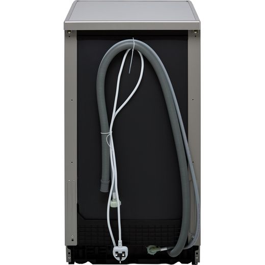 Hisense Slimline Dishwasher - Stainless Steel - Back shot