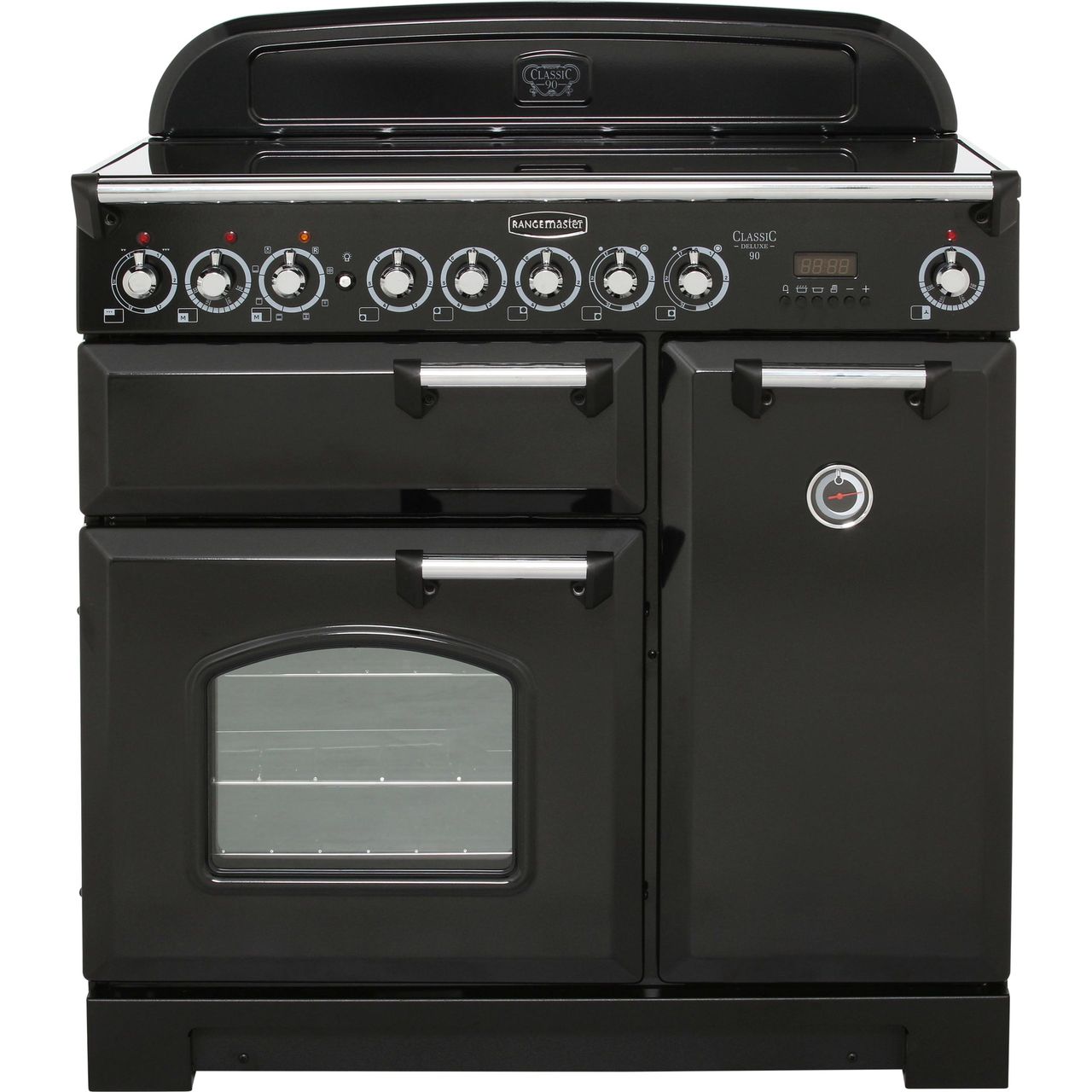 Rangemaster Classic Deluxe CDL90ECBL/C 90cm Electric Range Cooker with Ceramic Hob Review