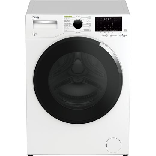 Beko HygieneShield WDEY854044HW 8Kg / 5Kg Washer Dryer with 1400 rpm - White - D Rated