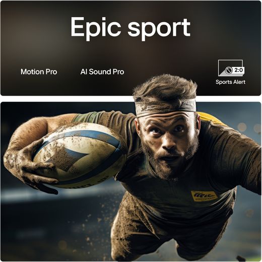 LG QNED85A6 4K Ultra HD MiniLED Smart TV - Annotation - Sport