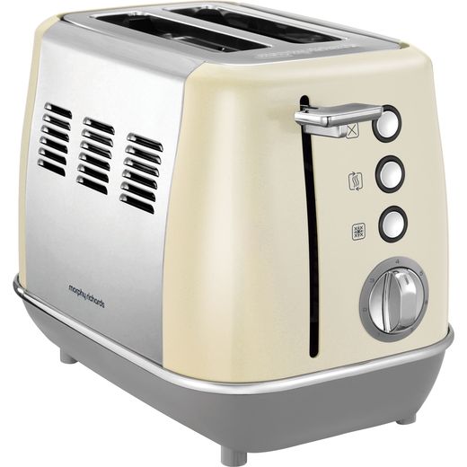 Morphy Richards Evoke 224407 2 Slice Toaster - Cream