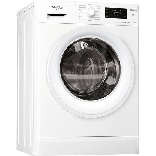 Whirlpool FWDG86148WUKN 8Kg / 6Kg Washer Dryer with 1400 rpm - White - D Rated