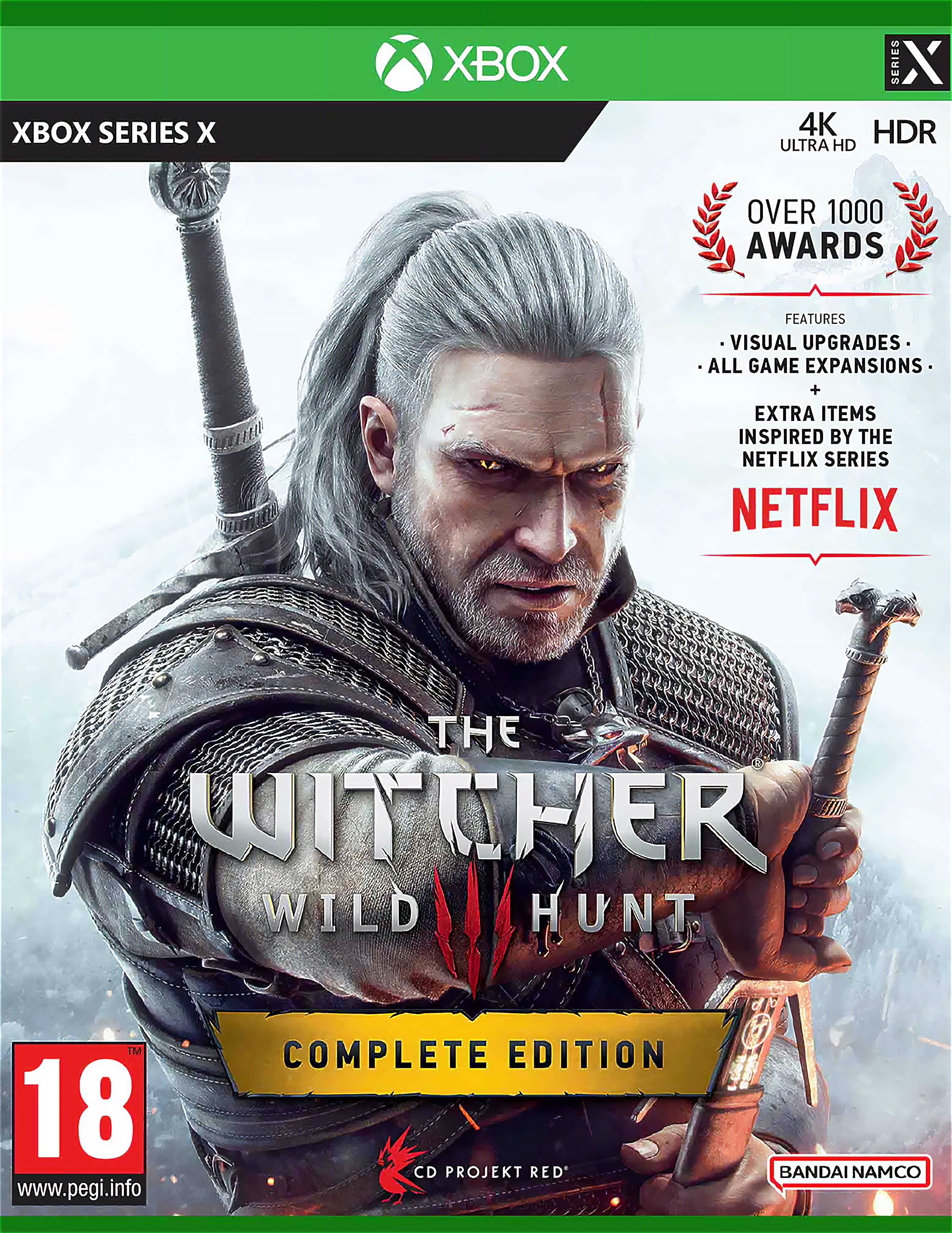 Xbox The Witcher 3: Wild Hunt - Complete Edition Game White