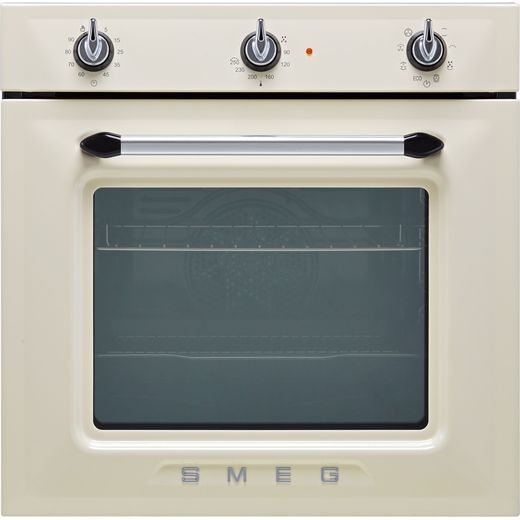 Smeg Victoria SF6905P1 Built In Electric Single Oven - Cream