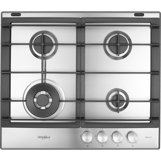 Whirlpool W Collection GMW6422/IXL Built In Gas Hob - Stainless Steel