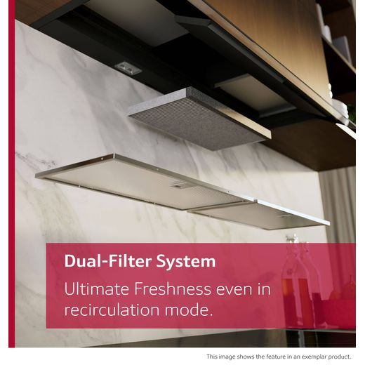 NEFF N90 Cooker Hood - Black - Annotation - Dual-Filter System
