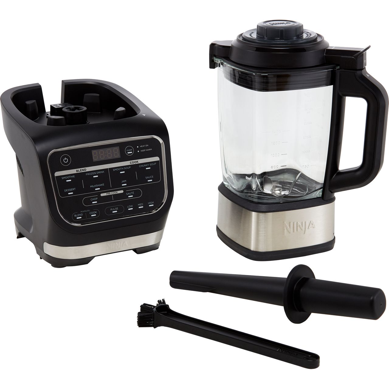 Ninja Blender and Soup Maker [HB150UK] 1000 W, 1.7 Litre Jug, Black 220-240  VOLTS NOT FOR