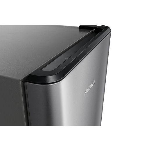 Hisense RR220D4BDE Fridge - Silver - Close up shot
