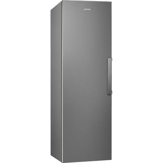 Smeg UKFF18EN2HX Frost Free Upright Freezer - Silver - E Rated