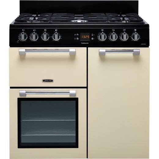 CK90F232C_CR | Leisure Dual Fuel Range Cooker | ao.com