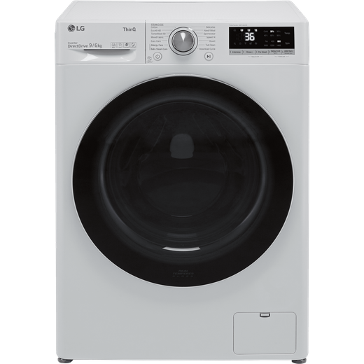 LG V7 FWV796WTSE Wifi Connected 9Kg / 6Kg Washer Dryer with 1400 rpm - White - E Rated