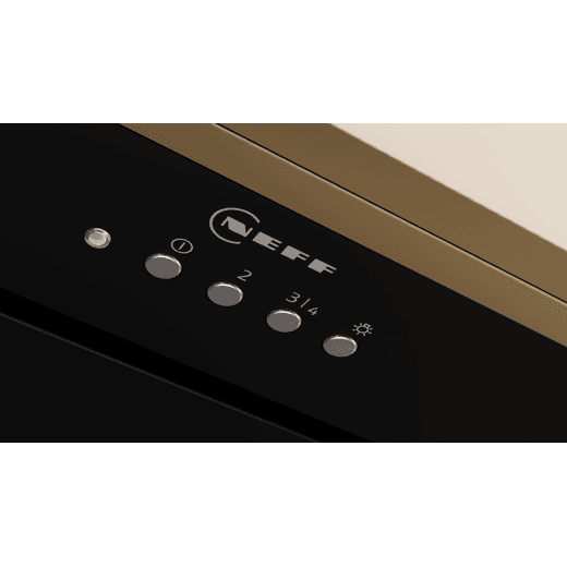 NEFF N70 52 cm Cooker Hood - Black - Control panel
