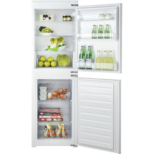 Hotpoint HMCB50501UK Integrated 50/50 Frost Free Fridge Freezer with Sliding Door Fixing Kit - White - F Rated