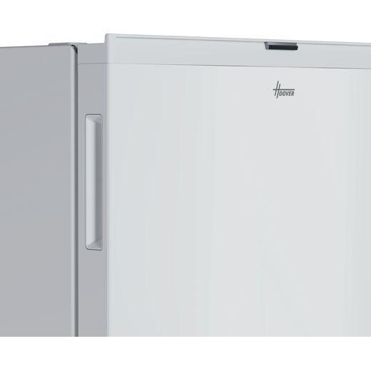 Hoover HONLQ2S58EWK 85cm High Small Fridge - White - Close up shot