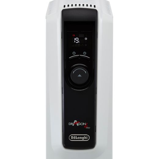 De'Longhi Dragon 4 Pro Oil Filled Radiator 2500W - White