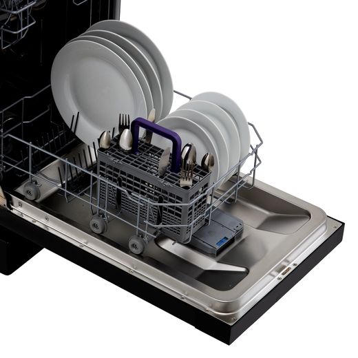 Beko Slimline Dishwasher - Black