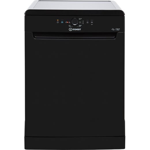 Indesit DFE1B19BUK Standard Dishwasher - Black - A+ Rated