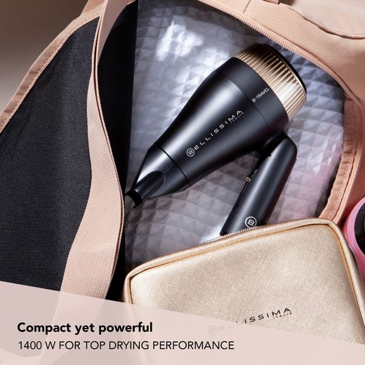 Bellissima Italia Hair Dryer - Black - Annotation - Compact shot