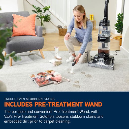 Vax Platinum Power Max ECB1SPV1 Carpet Cleaner - Annotation -  pet treatment wand shot