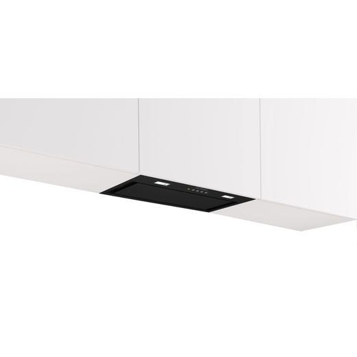 Bosch Series 6 Cooker Hood - Black - Cooker hood in kitchen shot