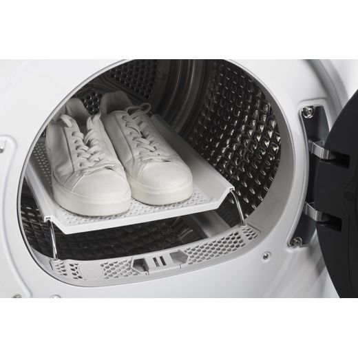 Haier X9 Condenser Tumble Dryer - White - Trainer in tumble dryer shot
