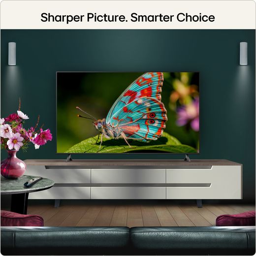 LG NANO AI NU80 55" 4K Ultra HD Smart TV - Annotation - sharper picture shot