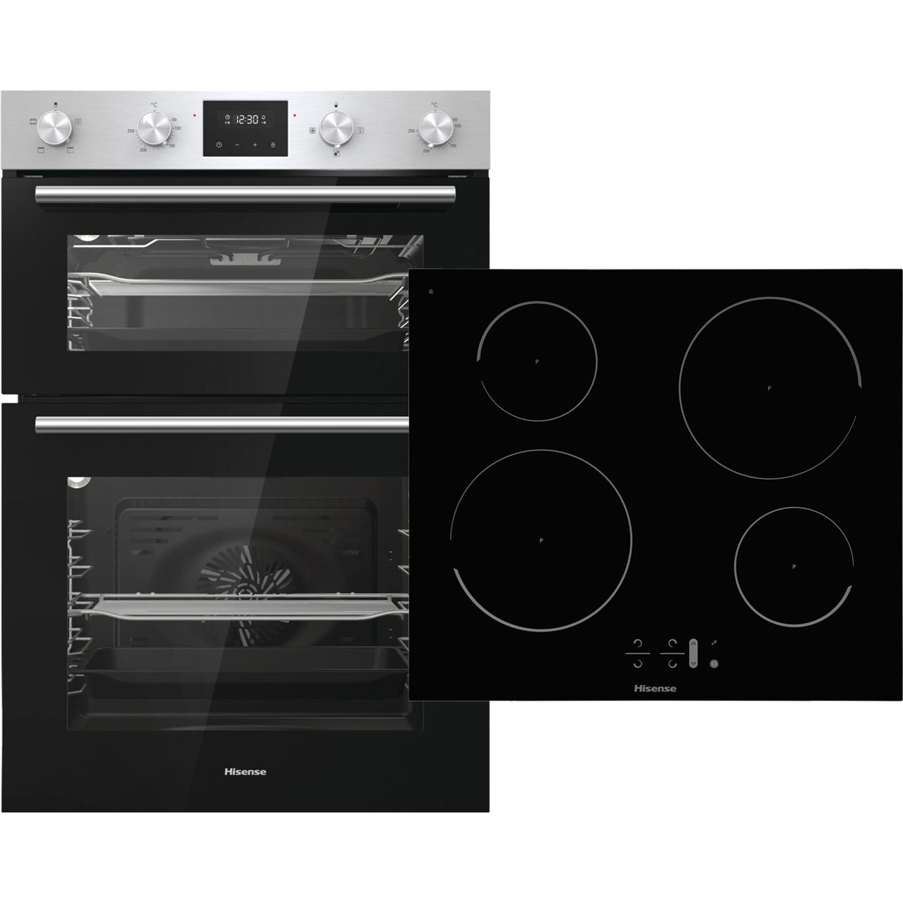 Hisense BI6095IXUK Built In Electric Double Oven and Induction Hob Pack Review