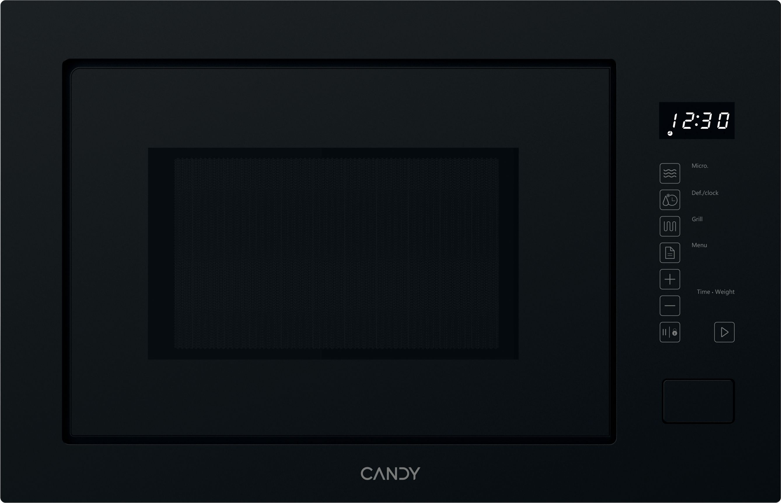 Candy CA38FL7N25WXBUK Built-In Microwave - 25L - 850W - Grill - Black