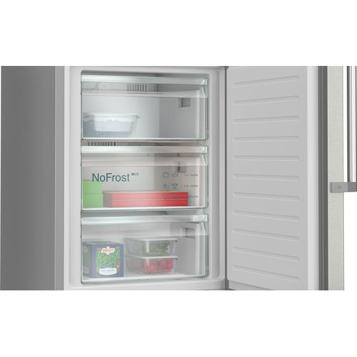 Siemens KG39NAIAU Fridge Freezer Brushed Steel - Close up freezer drawer shot