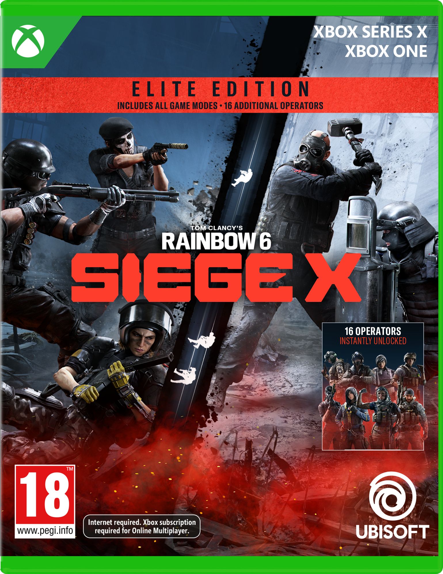 Xbox - Tom Clancy's Rainbow Six Siege X Elite Edition - Xbox Series X Game - White