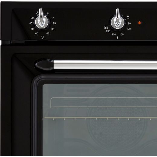 Smeg Victoria Electric Single Oven - Black
