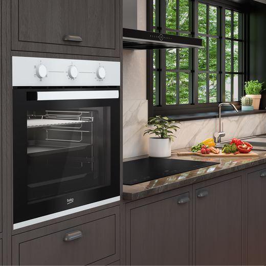 Beko AeroPerfect™ Electric Single Oven - White