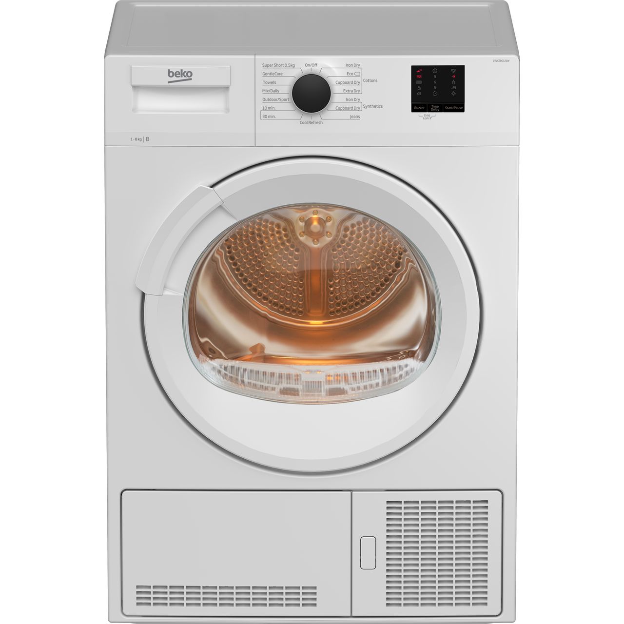 Beko DTLCE80121W 8Kg Condenser Tumble Dryer Review