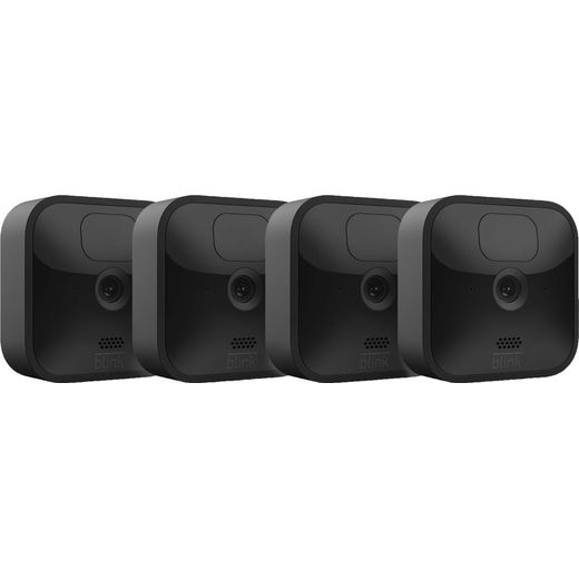 Blink Outdoor 4-Camera System Full HD 1080p - Black