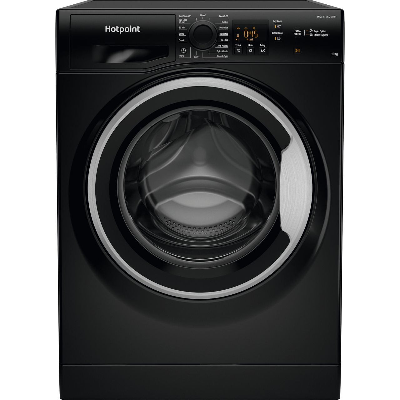 Hotpoint NSWM1043CBSUKN 10Kg Washing Machine with 1400 rpm Review