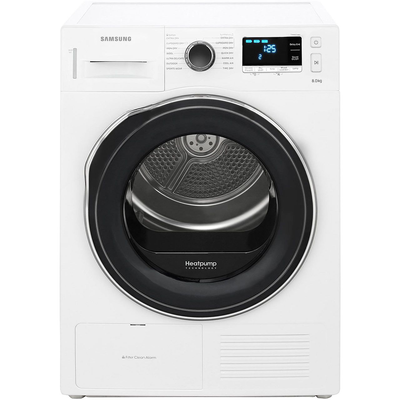 Samsung DV80K6010CW 8Kg Heat Pump Tumble Dryer Review