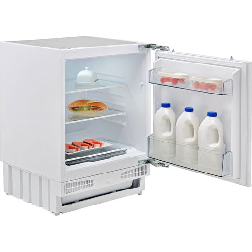 Belling LF609 Integrated Under Counter Fridge - Fixed Door Fixing Kit - White - F Rated
