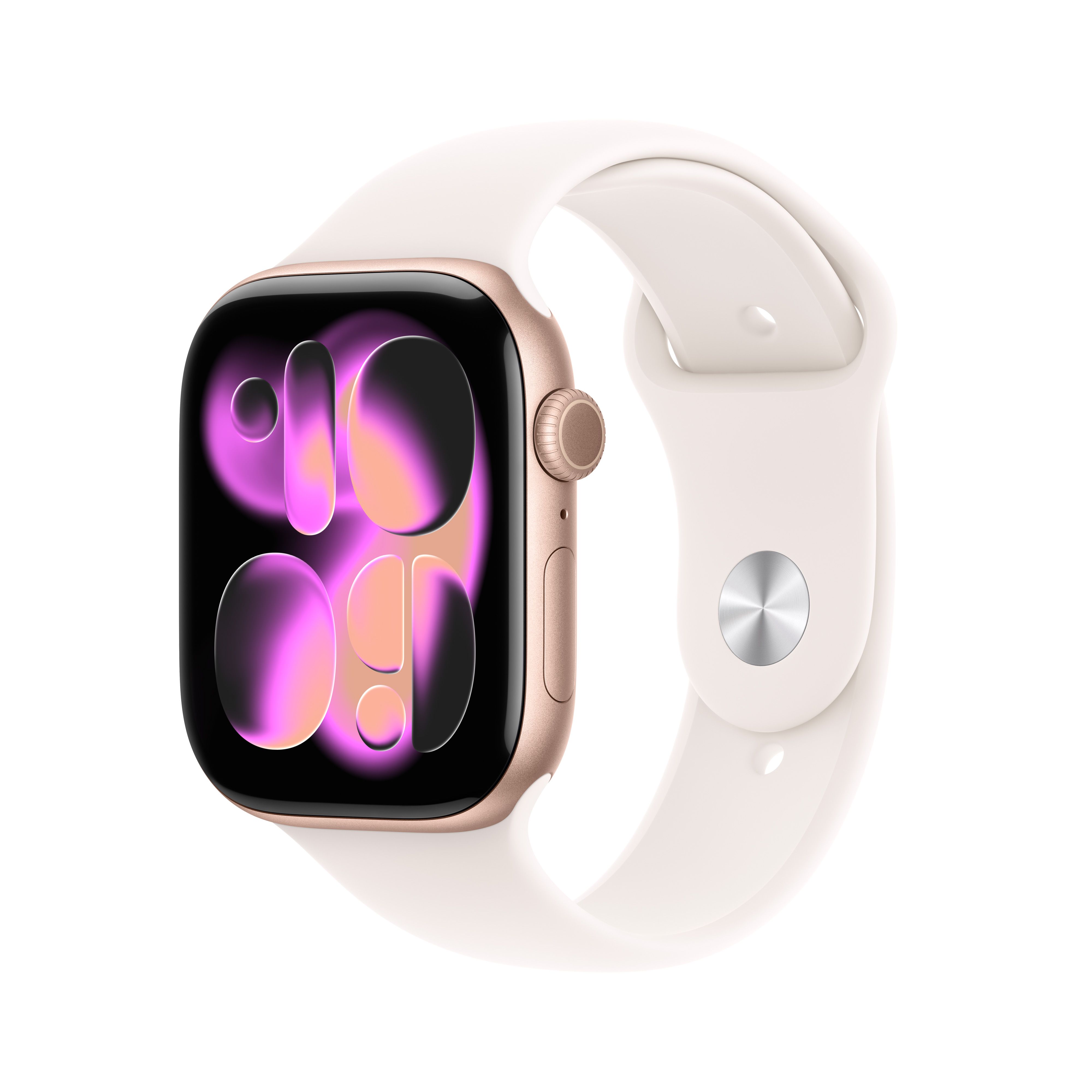 Apple Watch Series 11 46mm Rose Gold Aluminium GPS + Cellular Always-On Retina OLED Pink