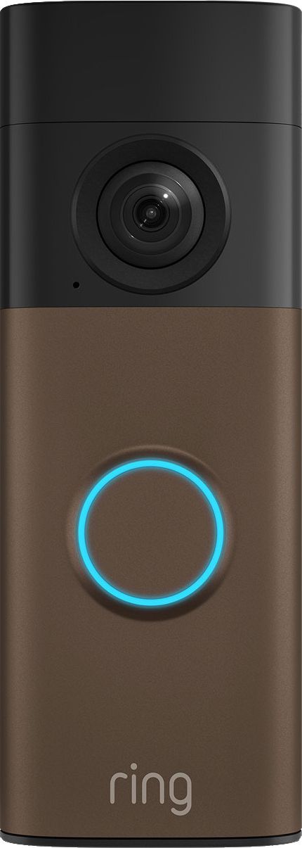 Ring - Battery Video Doorbell (2nd Gen) - 2K Resolution - Brown