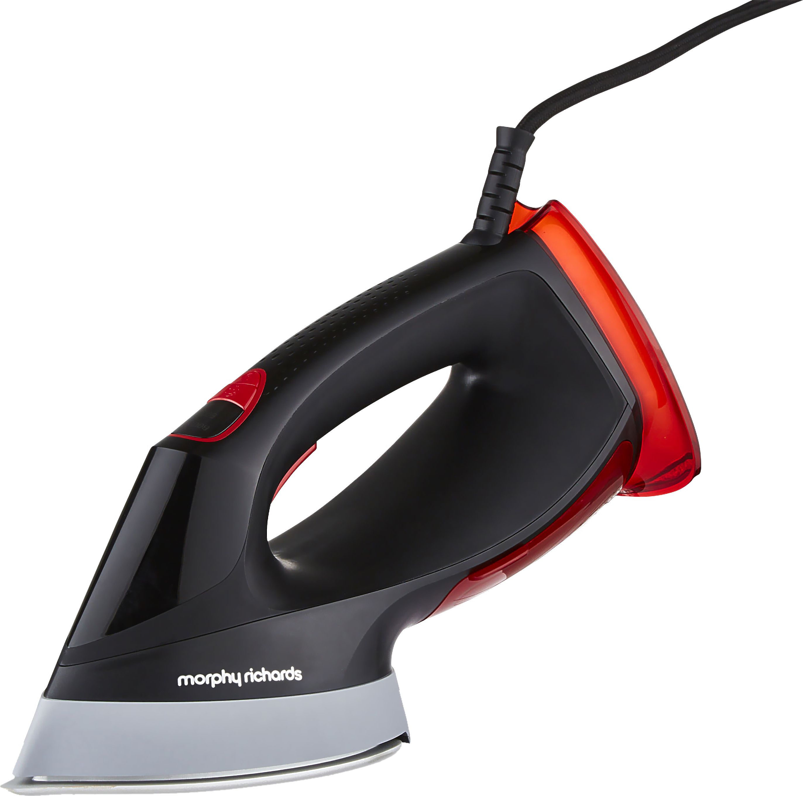 Morphy Richards Handheld Garment Steamer - Red - Continuous Steam 35g/min