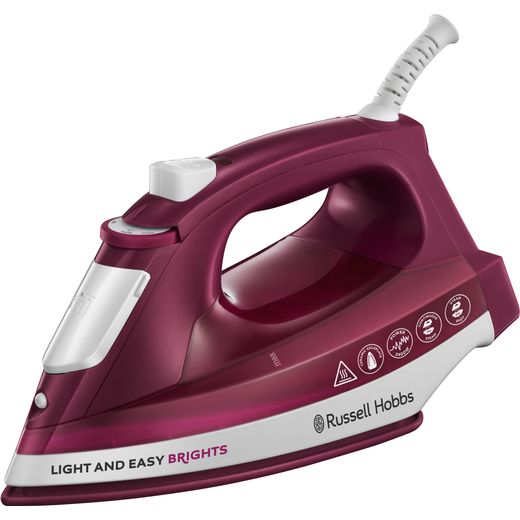 Russell Hobbs Light & Easy Brights 24820 2400 Watt Iron -Mulberry