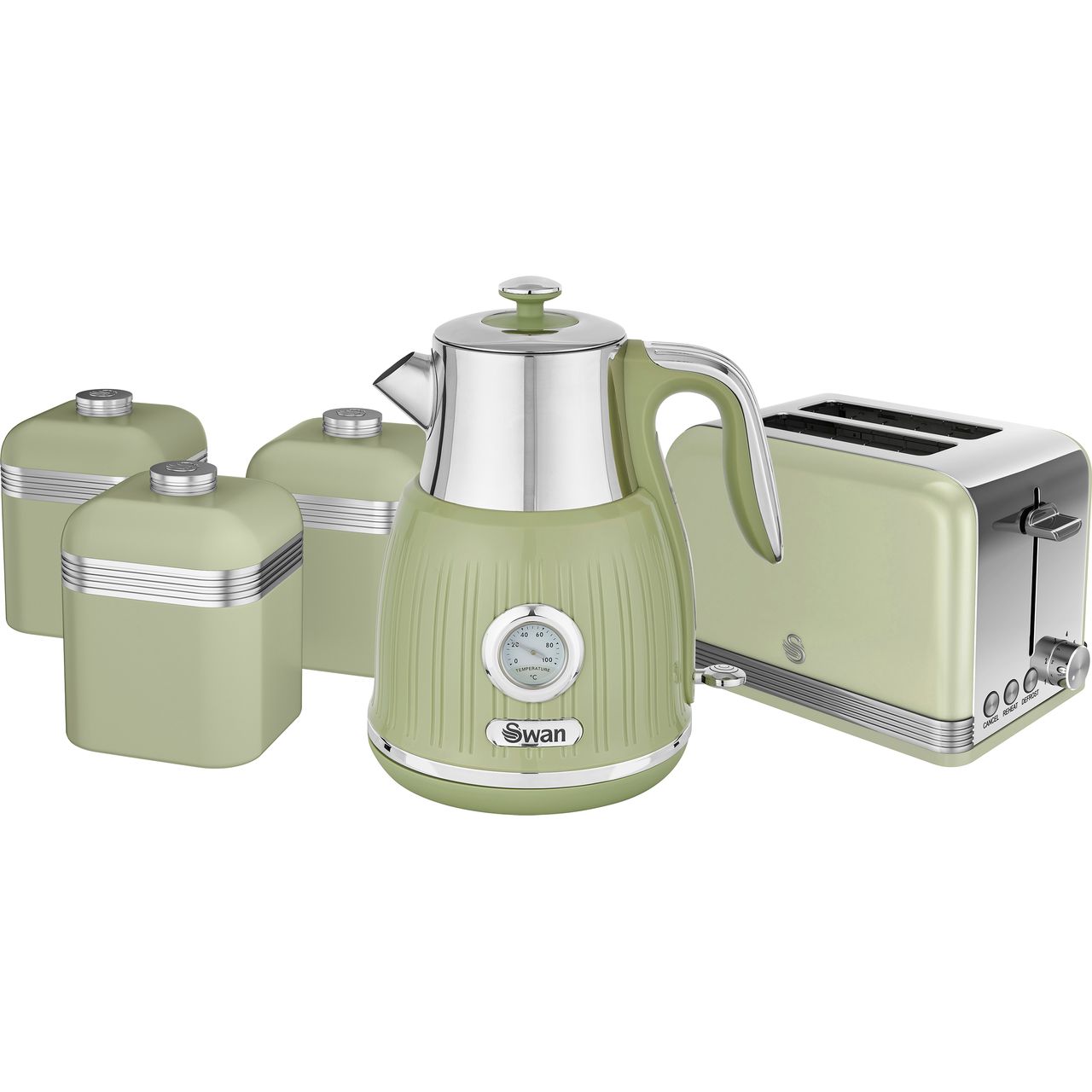 Swan Retro STRP3021GN Kettle And Toaster Sets Review